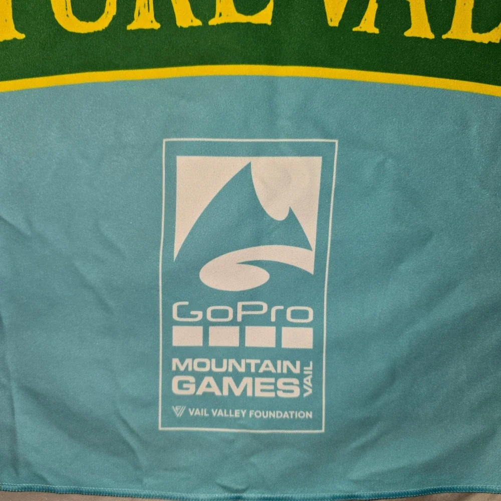 GoPro Mountain Games 2025 Towel OS Unisex Blue Nature Valley Coretec Performance
